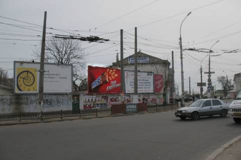 Билборд A в Николаеве Центральний просп. (Леніна просп.) - Аркасівська вул. (Пушкінська)  фото 1