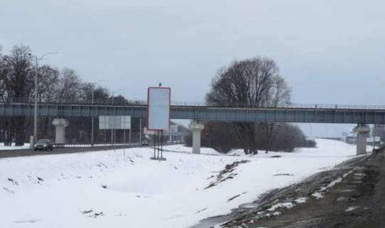 Билборд A в Запорожье, 6x3  Київ - Бориспіль, розворот перед м.Бориспіль (у напрямку  Києва) фото 1