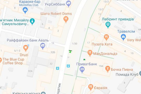 Скроллер A в Киеве, 1.2x1.8  Хрещатик вул., 19 - 127764 схема