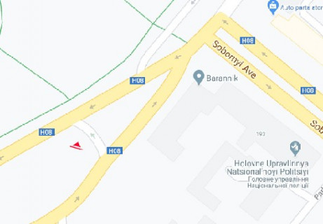 Призма A в Запорожье, 3x6  Соборний просп. - Богдана Хмельницького вул. - 616012 схема