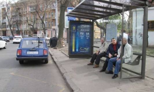 Нестандарт A в Одессе, 1.2x1.8  Дьогтярна вул. - Щепний пров. - Тираспольська вул. - Успенська вул. (остановка) фото 1