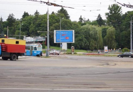 Білборд, Бігборд (Борд)  A у Вінниці, Нестандарт  Гагарина пл. Фото 1