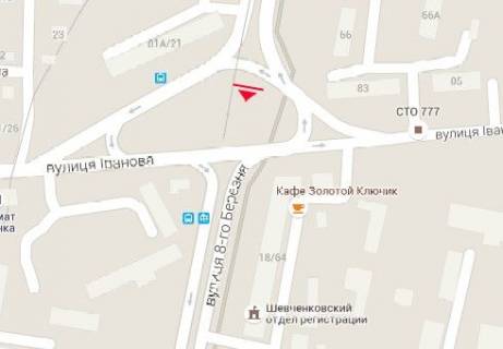 Призма B в Запорожье, 3x6  Моторобудівельників просп., 66 - Іванова вул. - 615991 схема