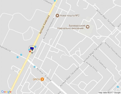 Білборд, Бігборд (Борд)  A у Києві, 3x6  Київська вул., 294, через 50м після перехрестя з вул. Гагаріна та вул. Вячеслава Чорновола, навпроти магазину Сільпо та автобусної зупинки схема