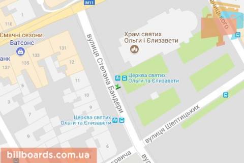 Ситилайт B в Львове Кропивницького пл., 10 схема