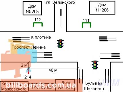 Ситилайт A в Запорожье Соборний просп., 167 схема