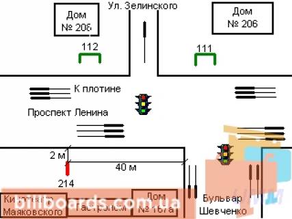 Ситилайт B в Запорожье Соборний просп., 167 схема