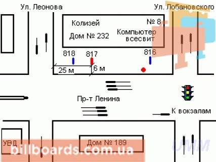 Ситилайт A в Запорожье Соборний просп., 232 схема