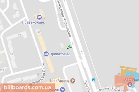 Призма A в Львове Вячеслава Чорновола просп., 95 (призма) - 67440 схема