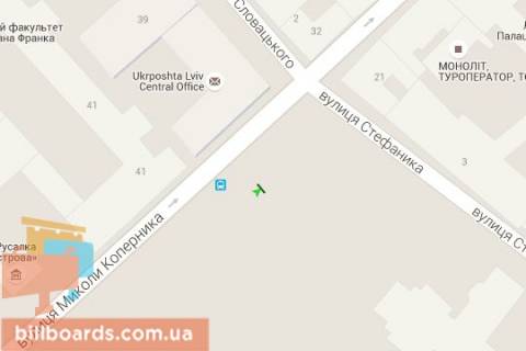 Сiтiлайт A у Львові Стефаника вул., 3 - Коперника вул. схема