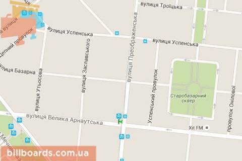 Скроллер A в Одессе, 2.3x3.14  Велика Арнаутська вул. - Преображенська вул. - 43842 схема