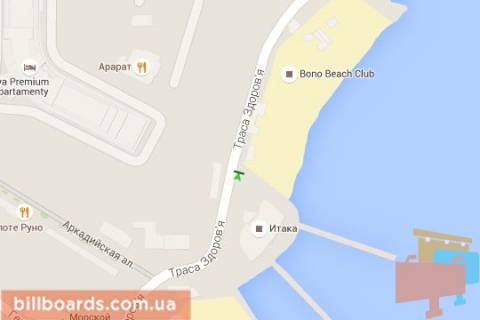 Скроллер A в Одессе, 1.2x1.8  Аркадія, №23 - 45477 схема