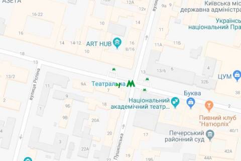Скроллер A в Киеве, 1.2x1.8  Богдана Хмельницького вул., 7 - 166397 схема