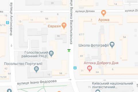 Скролер, Скрол A у Києві, 2.3x3.14  Велика Васильківська вул., 92 - 166543 схема