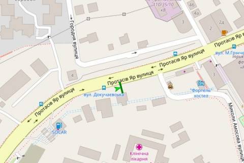 Скролер, Скрол A у Києві, 2.3x3.14  Протасів Яр вул., 7А - 167238 схема