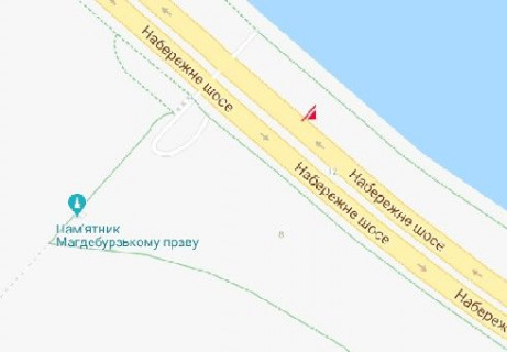 Скроллер A в Киеве, 2.3x3.14  Набережне шосе вул., 12 - 654484 схема