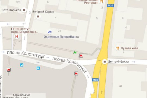 Скроллер B в Харькове, 2.3x3.14  Конституції пл., 21 - 128564 схема