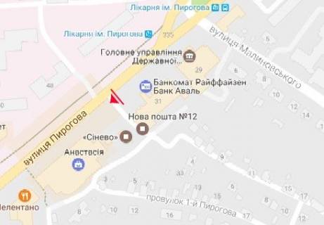 Скролер, Скрол A у Вінниці, 2.3x3.14  Пирогова вул., 31 - 615951 схема