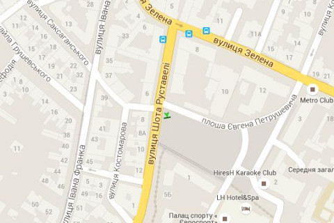 Скроллер A в Львове, 2.3x3.14  Шота Руставелі вул., 8 - 128269 схема