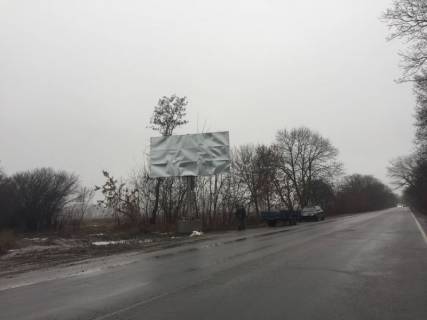 Билборд A в Врадиевке, 3x6  Трасса Т1506 вїзд в Врадіївку зі сторони траси М13 фото 1