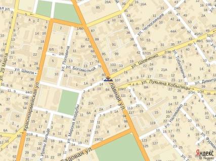 Білборд, Бігборд (Борд)  A у Чернівцях вул. Головна, 82 схема