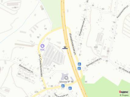 Билборд A в Черновцах вул. Ізмайлівська перед камерою швидкості схема