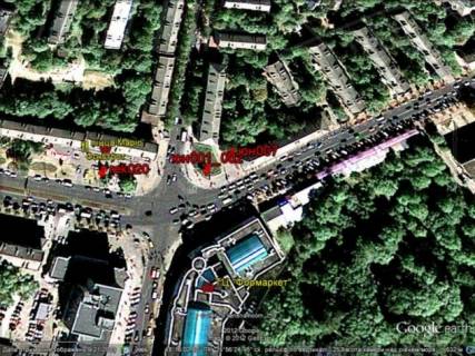 Призма A в Черновцах проспект Незалежності -- вул. Небесної сотні - 469615 схема