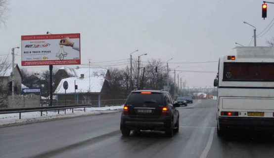 Билборд B в Черновцах вул. Винниченка-Комунальників фото 1
