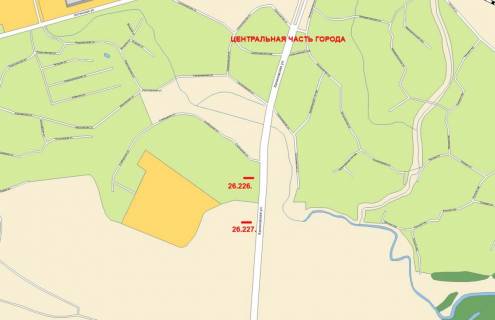 Билборд B в Черновцах вул. Калинівська , ринок, ковровий ряд, тривалий світлофор,  (перший над дорогою) схема