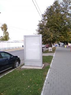 Ситилайт B в Волочиске, 1,14х1,72м.  вул. Незалежності, 5 фото 1