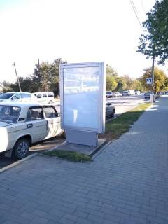 Ситилайт B в Волочиске, 1,14х1,72м.  вул. Незалежності, 3д фото 1