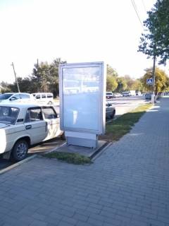 Ситилайт A в Волочиськ, Хмельницька обл. (Волочиськ, Хмельницька обл.), 1,14х1,72м.  вул. Незалежності, 3д фото 1