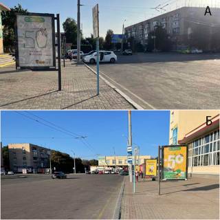 Білборд, Бігборд (Борд)  A у Черкасах м. Черкаси, біля залізничного вокзалу Фото 1