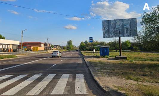 Билборд A в Кропивницкий (Кировоград), 3x6  м. Кропивницький, Фортечний район, поряд АЗС WOG фото 1