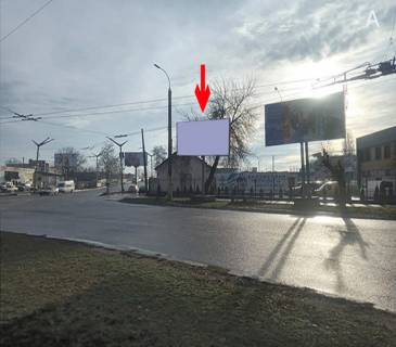 Билборд A в Черкассах м. Черкаси вул. Смілянська/ просп. Хіміків, "Кільце" Літак фото 1