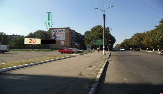 Билборд A в Смеле Соборна (центр) від дороги фото 1