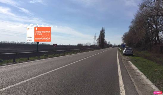 Билборд B в Черкаських трасах кан2065 в'їзд в Черкаську обл від Київа (совіївка) фото