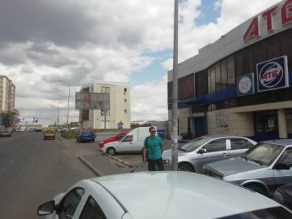 Билборд A в Одессе Сахарова, 1Б (АТБ) сторона А фото 1