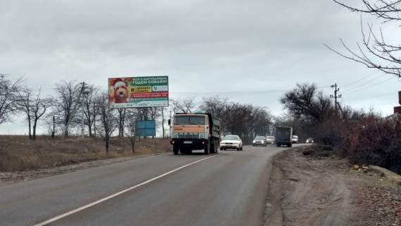 Билборд B в Сухом Лимане, 3х6  Сухой лиман, 7 км 31Б фото 1