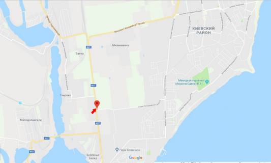 Білборд, Бігборд (Борд)  A у , , A  Одеса-Чорноморськ 24А схема