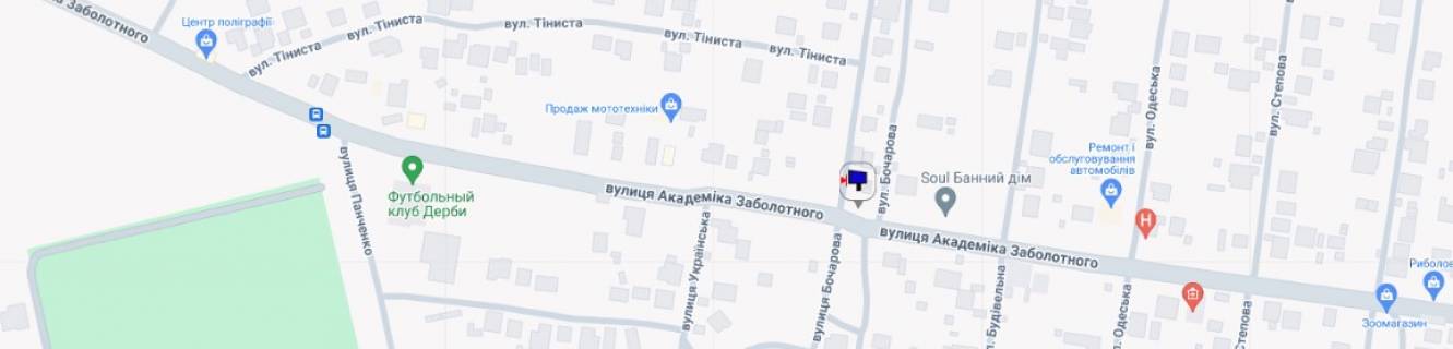 Билборд B в Одессе, 3х6  Заболотного 11 Б (трцРивьера) схема