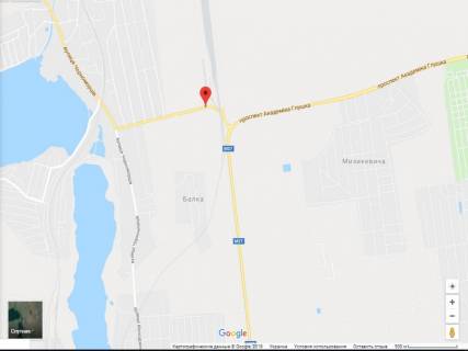 Билборд A в Одессе, A  Сухий лиман жд переїзд (правий в місто) 30А схема