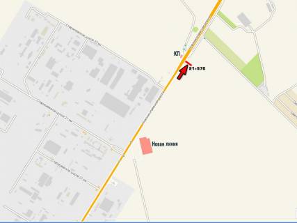 Білборд, Бігборд (Борд)  A у , , A  Одеса - Миколаїв 21 + 570 А схема