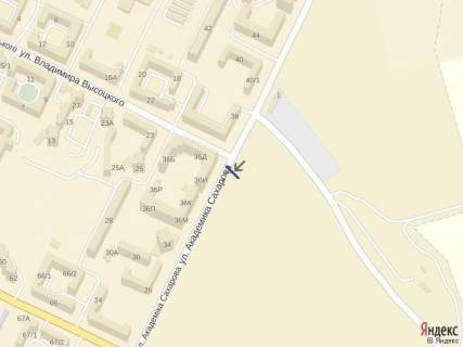 Білборд, Бігборд (Борд)  B у Одесі, Б  Сахарова, 3 В схема