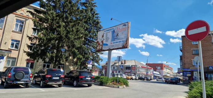 Билборд B в Жмеринке м. Жмеринка вул. Центральна 1 фото 1