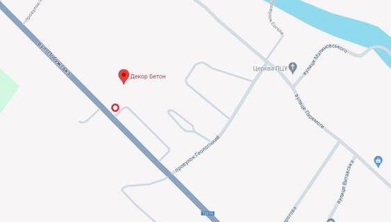 Билборд A в Баре вул.Боні Сфорци ,7 схема