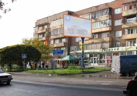 Билборд A в Ужгороде, 3x6  вул. Минайська 34 фото 1