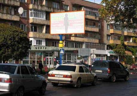 Білборд, Бігборд (Борд)  B у Ужгороді, 3x6  вул. Минайська 34 Фото 1