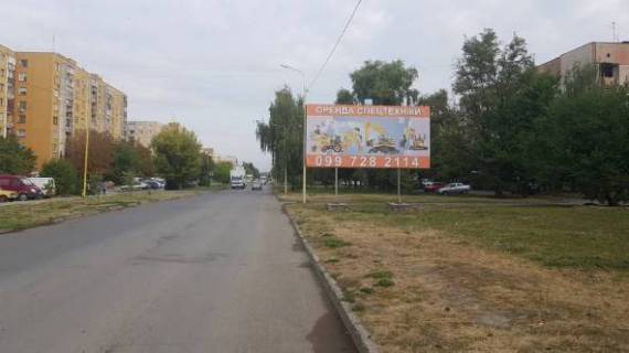 Білборд, Бігборд (Борд)  A у Ужгороді, 3x6  вул.Легоцького,31 Фото 1