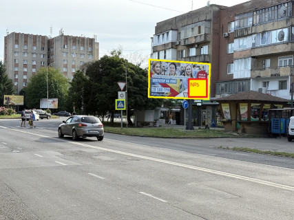 Білборд, Бігборд (Борд)  A у Ужгороді, 3x6  вул. Минайська 34 Фото 1